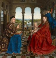 Jan van eyck la vierge du chancelier rolin