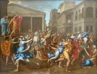 L enlevement des sabines nicolas poussin musee du louvre inv 7290 q3110586