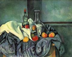 La bouteille de menthe poivree par paul cezanne